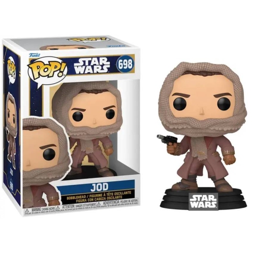 Figurine Pop! De Funko Star Wars&nbsp;: Canne à tête branlante Skeleton Crew en vinyle no 698