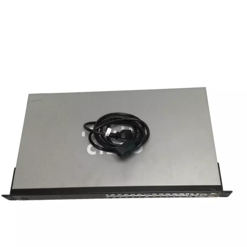 REFURBISHED GOOD Cisco SG350X-24-K9 SG350X 24port Gigabit PoE Stackable Managed Switch. 90 days warranty