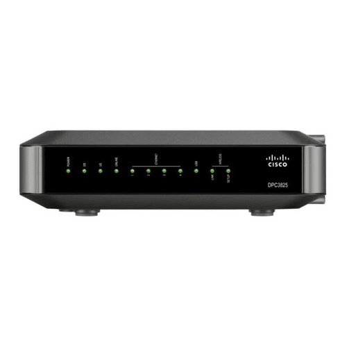 Refurbished Excellent Cisco DPC3825 4Port DOCSIS 3.0 Gateway LAN Wireless Modem Router.