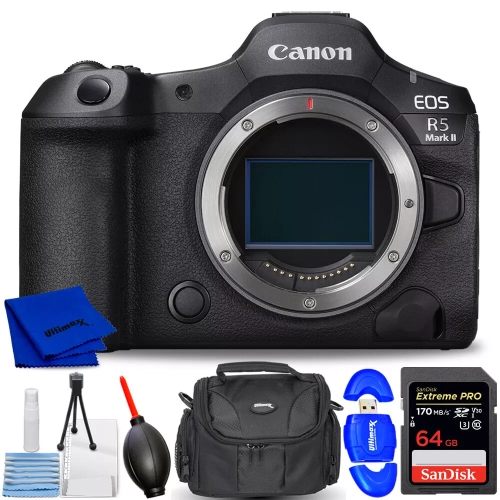 CANON  Eos R5 Mark Ii Mirrorless Camera 6536C002 - 7PC Accessory Bundle