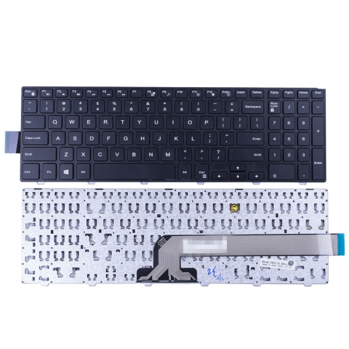 LIXSUNTEK No Backlight Keyboard for Dell Inspiron 15 3000 3541 3542 3543 3552 3553 3558 3559/15 5000 5542 5543 5545 5547 5548 5552 5557 5558 5559/17