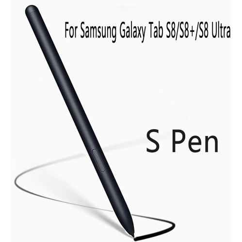 Galaxy Tab S8 Stylus Pen Replacement for Samsung Galaxy Tab S8, S8plus, S8 Ultra, Tab S7, S7 Plus, S7 FE S Pen Stylus+ Tips/Nibs No Bluetooth(Black)