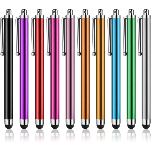 OECECA  Stylus Pens for Touch Screens, High Precision Universal Stylus for Ipad Iphone Tablets Samsung Galaxy All Capacitive Touch Screens (10-Pack)