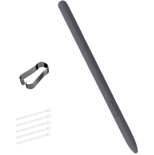 Grey Galaxy Tab S9 FE S Pen for Samsung Galaxy Tab S9 FE Stylus Pen Replacement + Free 5 Tips for Samsung Galaxy Tab S9 FE Stylus S Pen