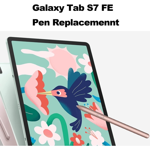 Tab S7 FE Pen Replacement Pointer Stylus Pen for Samsung Galaxy Tab S7,Tab S7+ Plus,Tab S7 FE S Pen Stylus with Tips/Nibs,Rose Gold