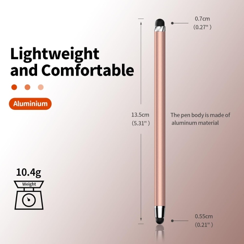 Stylus Pen for Touch Screen,10 PCS Capacitive Stylus Pen for iPad, High Sensitivity & Precision Suitable for All Touch Screens of iPhone/ipad/Android