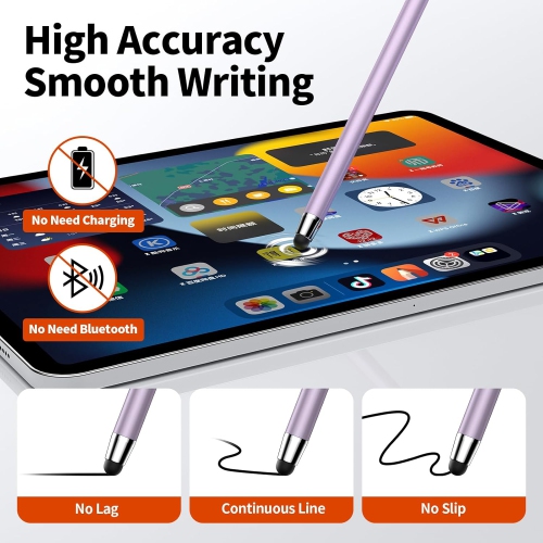 Stylus Pen for Touch Screen,10 PCS Capacitive Stylus Pen for iPad, High Sensitivity & Precision Suitable for All Touch Screens of iPhone/ipad/Android