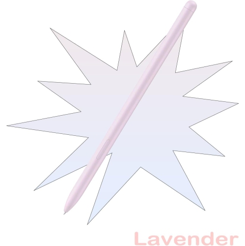 Lavender Galaxy Tab S9 FE S Pen for Samsung Galaxy Tab S9 FE Stylus Pen Replacement Free 5 Tips for Samsung Galaxy Tab S9 FE Plus Stylus Pen