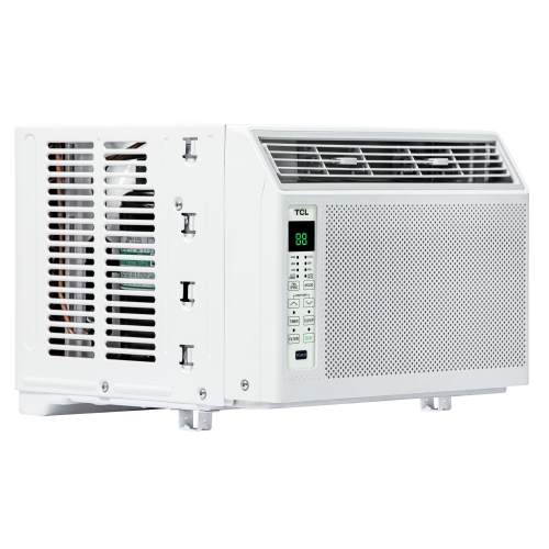 TCL 6,000 BTU Window Air Conditioner, Fan & Dehumidifier, 250 Sq. Ft., Remote Control, Easy-to-Use, Reusable Filter
