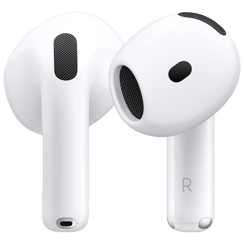 Refurbished - Apple AirPods 4 In-Ear True Wireless Earbuds with USB-C Charging Case