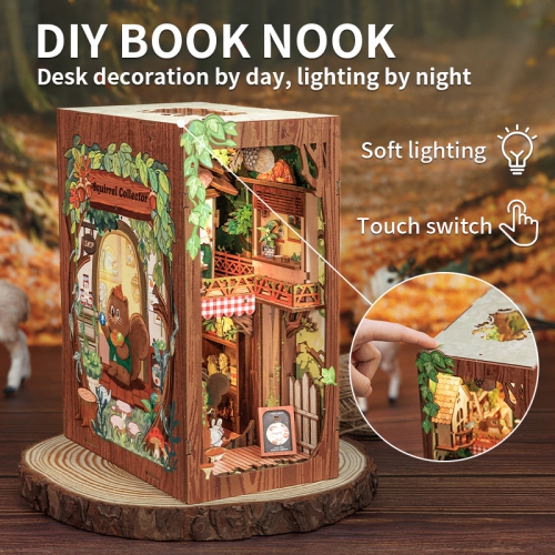 3D Wooden Puzzle Squirrel Collector - 204 Pcs