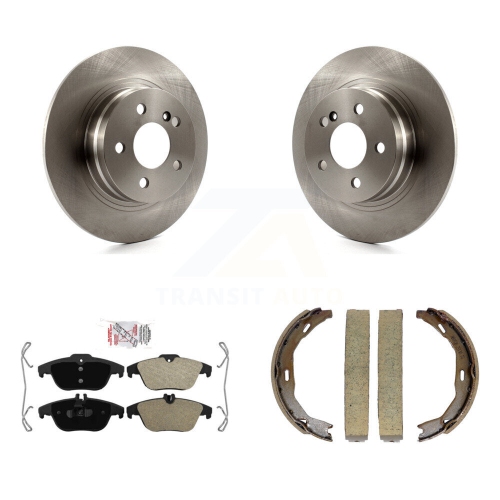 Ensemble de disques arrière semi-métalliques avec patins et patins de stationnement pour Mercedes-Benz C300 C250 C230, 8&nbsp;A-108561
