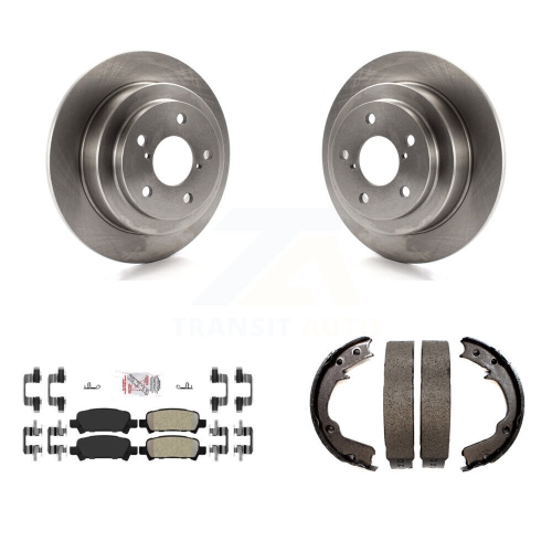 Disques arrière Semi-métalliques Plaquettes et patins de frein de stationnement pour Subaru Forester Impreza, 8&nbsp;A-108423