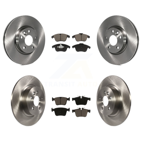 CMX  Front Rear Disc Brake Rotors And Ceramic Pads Kit for Land Rover Range Evoque K8C-103822