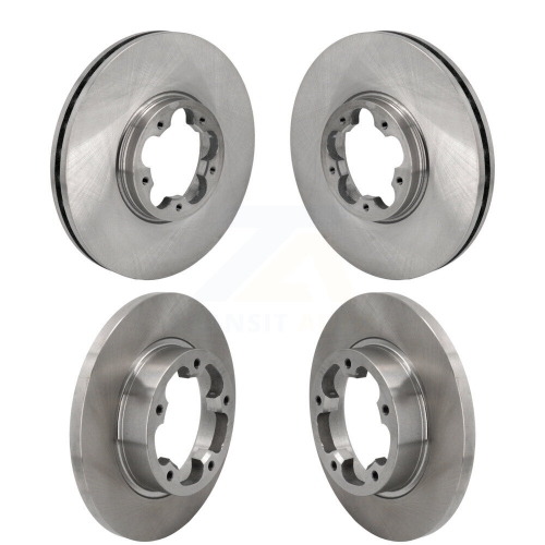 CMX  Front Rear Disc Brake Rotors Kit for Ford E-Transit K8-102676