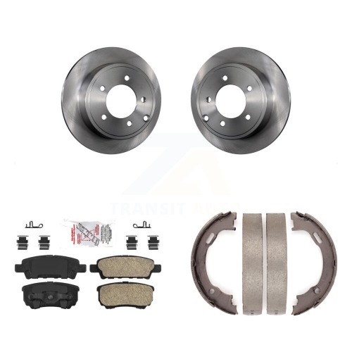 Kit plaquettes en céramique pour disques arrière et patins de frein de stationnement pour Dodge Avenger 8&nbsp;A-108036