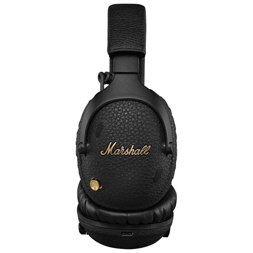 Casque d'écoute Bluetooth à suppression du bruit Monitor III de Marshall - Noir/Laiton