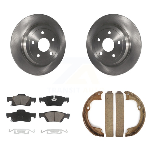 Image 1 de 10.. Kit plaquettes et patins de stationnement en céramique pour Dodge Durango Jeep Grand Cherokee K8C-103901