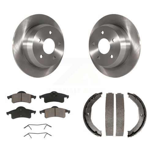 Image 1 de 10.. Ensemble plaquettes en céramique et patins de frein de stationnement pour Jeep Grand Cherokee K8C-104104 1999-2004