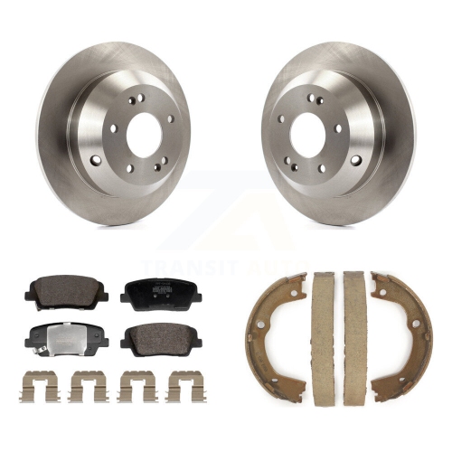 Disques arrière Semi-métalliques et patins de stationnement Kit pour Hyundai Santa Fe Kia Sorento K8F-104738
