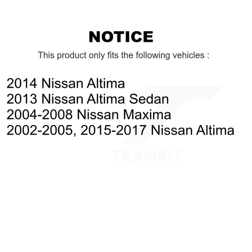 Rear Disc Coated Rotors Ceramic Pads Parking Shoes Hardware Kit For Nissan Altima Maxima KGC-103503