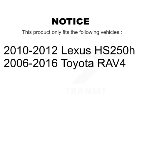 Rear Disc Rotors Semi-Metallic Pads Parking Brake Shoes Kit For Toyota RAV4 Lexus HS250h K8S-104366