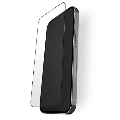 BODYGUARDZ  Pure 3 Edge Tempered Glass Screen Protector - Iphone 15 Pro Max/15 Plus