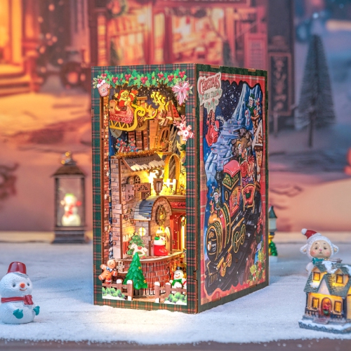 3D Wooden Puzzle Christmas Wish Store - 273 Pcs