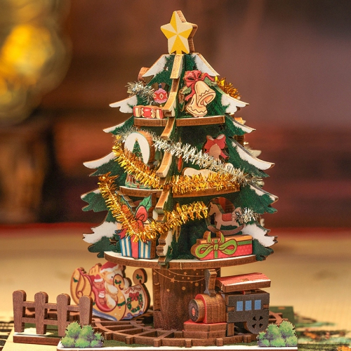 3D Wooden Puzzle Christmas Wish Store - 273 Pcs