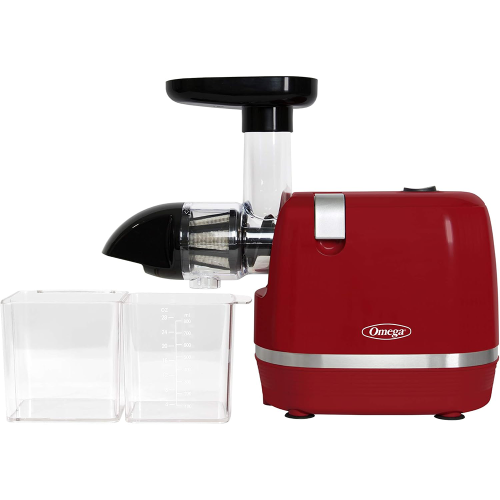 Extracteur de jus à extraction lente H3000RED d'Omega - Presse à froid 365