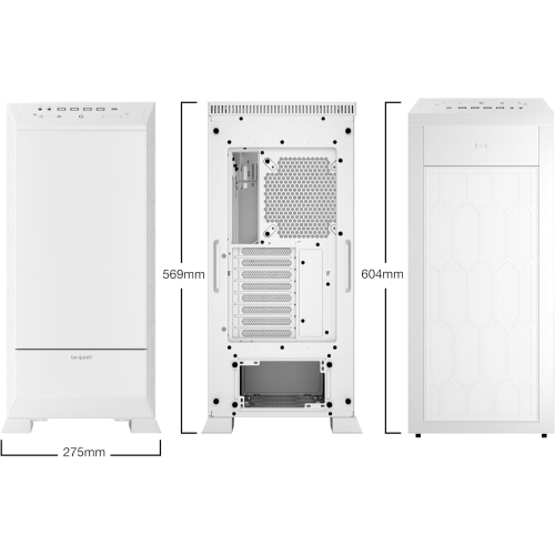 be quiet! Dark Base Pro 901 | ATX Mid Tower Case | White | BGW51