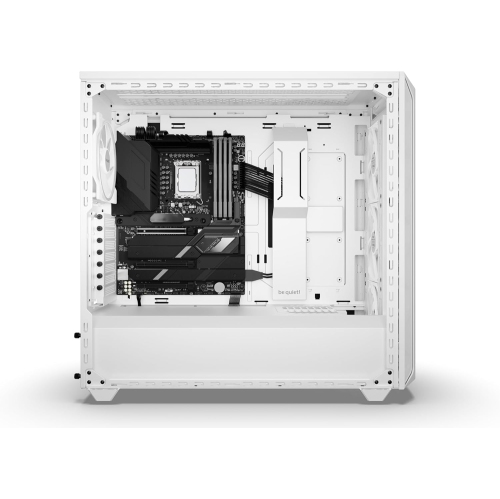 Shadow Base 800 FX - ARGB - 4 Light Wings 140mm PWM Fans - Mid-Tower PC Gaming Case - 420mm radiators or E-ATX motherboards Support -White - BGW64