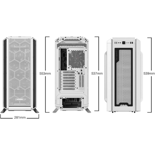 be quiet! Silent Base 802 ATX Midi Tower PC Case| 3 Pre-Installed Pure Wings 2 Fans | Sound Insulated | White | BG040