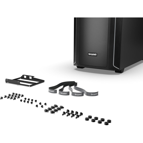 taisez-vous! Shadow Base 800 DX - ARGB - Boîtier de jeu d'ordinateur moyen - Radiateurs 420&nbsp;mm ou prise en charge des cartes mères E-ATX - Noir