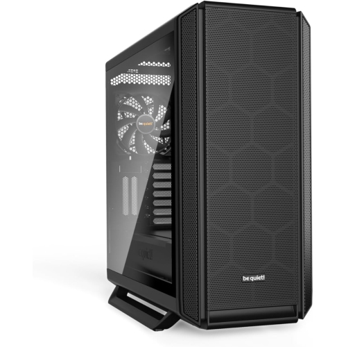 be quiet! Silent Base 802 Window ATX Midi Tower PC Case| 3 Pre-Installed Pure Wings 2 Fans | Sound Insulated | Tempered Glass Window | Black | BGW39