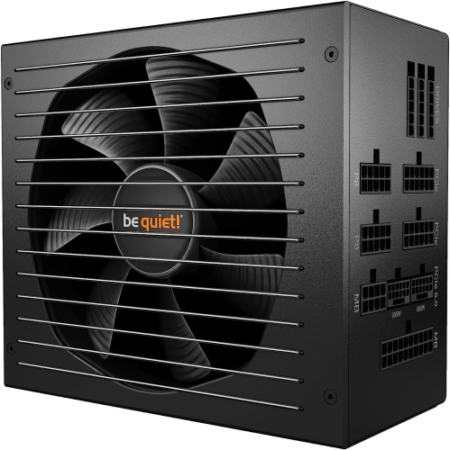 BEQ  Be Quiet Straight Power 12-1500W 80 Plus Platinum, Atx 3.0 Modular Power Supply | for PCie 5.0 Gpus And Gpus w 6+2 Pin Connectors | Silent 135Mm