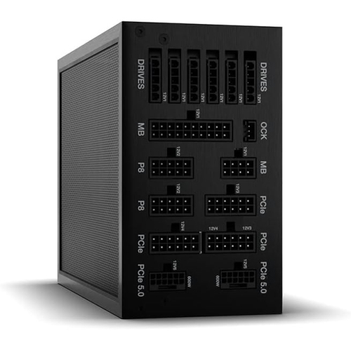 taisez-vous! Bloc d'alimentation 1600&nbsp;W Dark Power Pro 13 | ATX 3,0, 80 Plus Titane | Régulation numérique, pour cartes graphiques PCIe 5,0 et