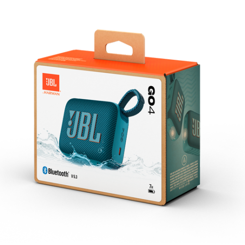JBL Go 4 Waterproof Bluetooth Wireless Speaker - Blue by JBL - Open Box condition - Image 7