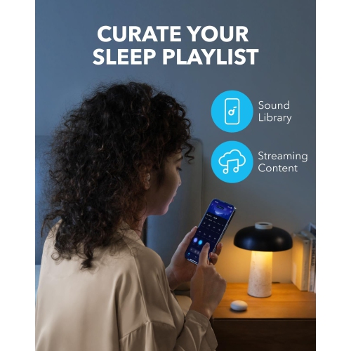 soundcore Sleep A20 by Anker Sleep Earbuds, Noise Blocking Sleep Headphones, Small Earplugs for Side Sleepers, 80H Playtime, Stream Content via