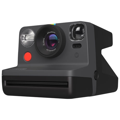 Tout nouveau - Appareil photo instantané Now de 2e génération de Polaroid - Noir
