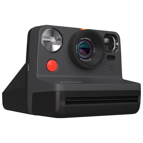 Tout nouveau - Appareil photo instantané Now de 2e génération de Polaroid - Noir