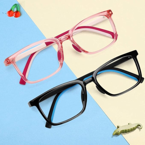 Kids Blue Light Blocking Glasses for Boys Girls Computer Gaming Glasses