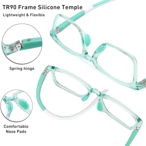 Kids Blue Light Blocking Glasses for Boys Girls Computer Gaming Glasses