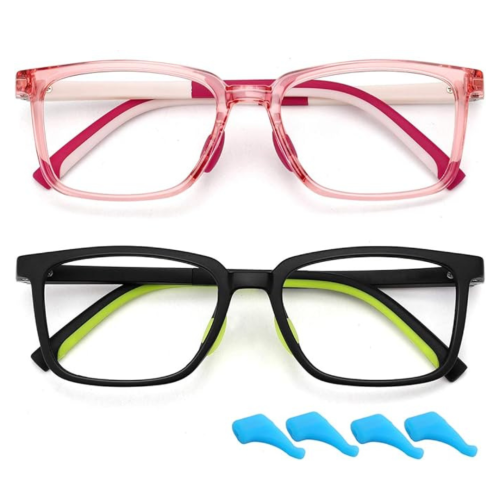 Kids Blue Light Blocking Glasses for Boys Girls Computer Gaming Glasses