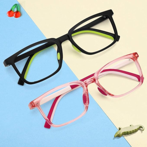 Kids Blue Light Blocking Glasses for Boys Girls Computer Gaming Glasses