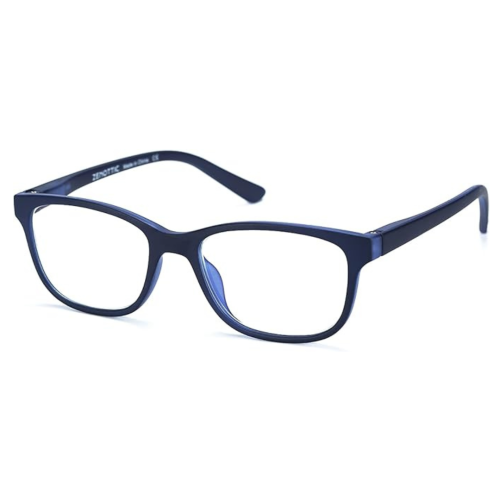 ZENOTTIC  Kids Light Blocking Glasses Anti Glare Lens Lightweight Frame Computer Eyeglasses for Boys And Girls In Blue