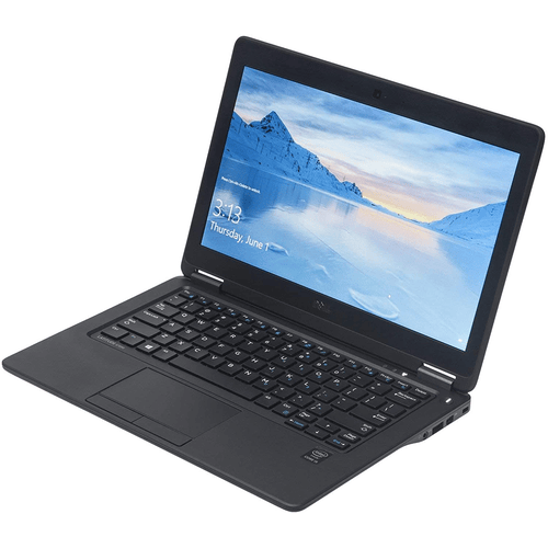 DELL  Refurbished Good Latitude E7250 Intel Core 12.5 I5-5300U Window 10 Pro 2.30 Ghz 8GB Ram SSD