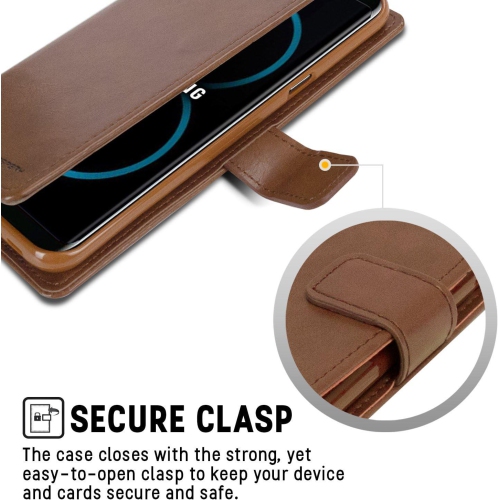 Wallet Case for iPhone 16 , Premium PU Leather Flip Folio Case with Card Slot,Stand Holder and Magnetic Closure TPU Shockproof Interior Protective