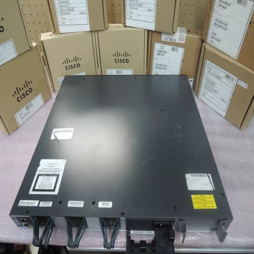 REFURBISHED GOOD Cisco WS-C3650-24PWS-S 3650 24 Port PoE Switch IP Base w/ 5x AP Licenses. 90 Days warranty