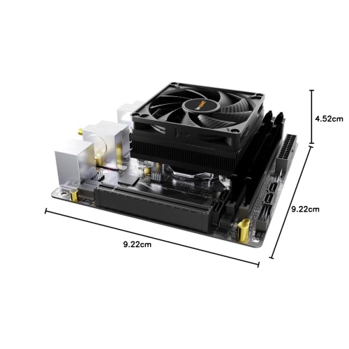 be quiet! BK034 Pure Rock LP 100W TDP -Intel 1700/1200 / 1150/1151 / 1155, AMD -AM5 / AM4